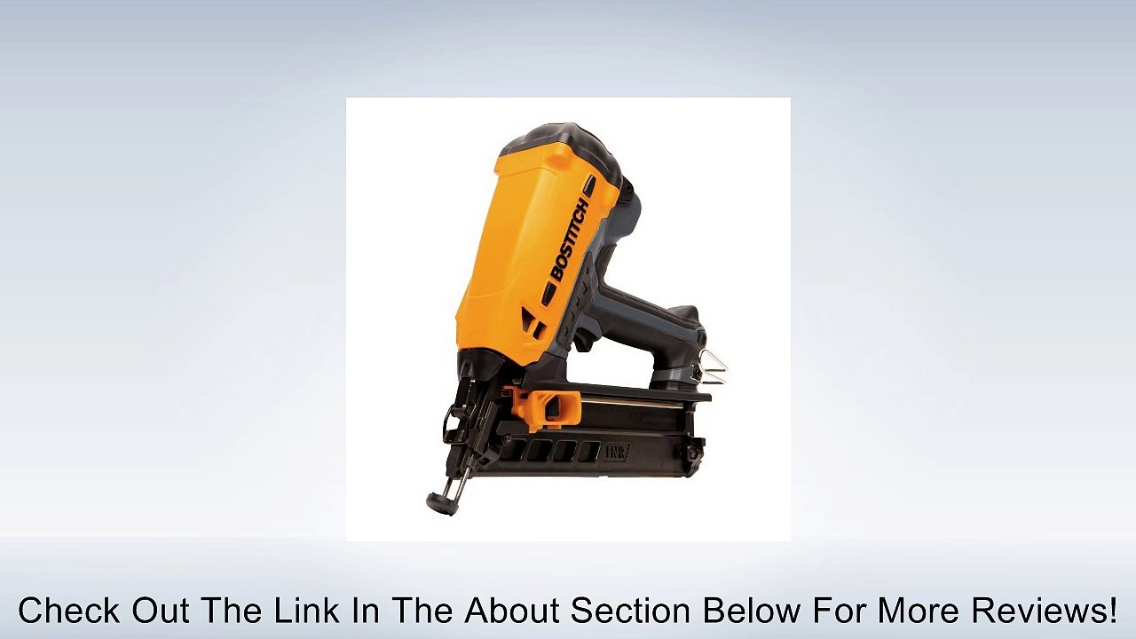 BOSTITCH U/GFN1564K 15-Gauge Cordless Angled FN Finish Nailer Review