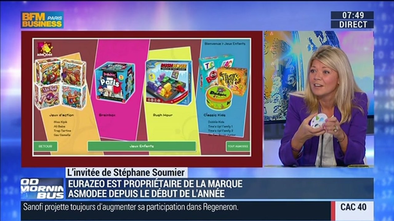 Asmodee: "Notre ambition c'est d'en faire un leader mondial des jeux de société": Virginie Morgon – 21/11