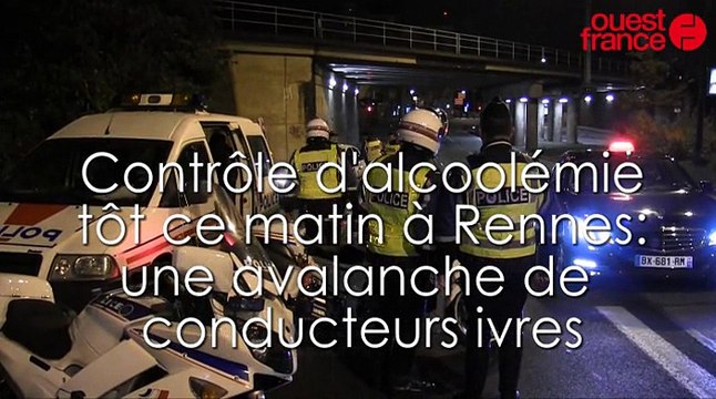 Contrôle alcoolémie à Rennes: les filles rivalisent avec les hommes dans les records