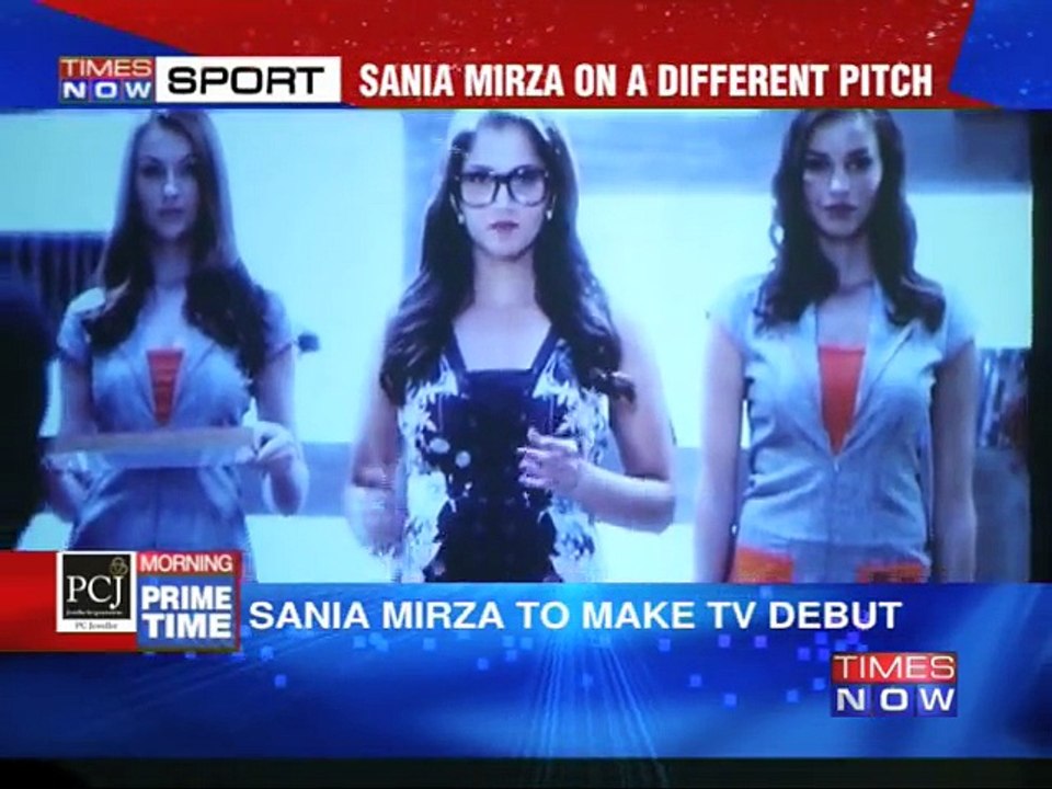 Sania to make tv debut