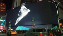 Un écran HD grand comme un terrain de football inauguré à Times square