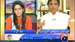 Ayesha Bakhsh Taunts Hanif Abbasi in Live Show on His Imran Khan Phobia