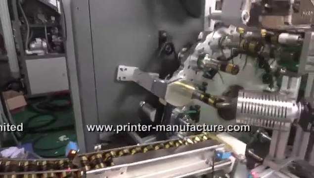 Automatic Hot Stamping Machine for Caps Side Wall and Top