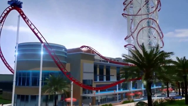 Montagne russe la plus haute du monde : demo en POV du Skyplex, Orlando : flippant!