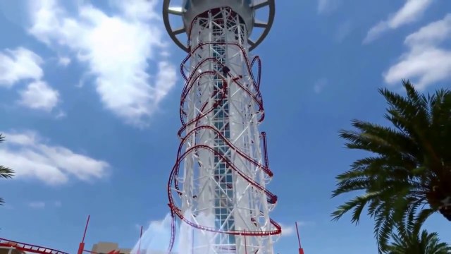 Worlds Tallest Roller Coaster ever - This POV demo of the Skyplex in Orlando is terrifying