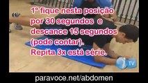 Exercícios barriga tanquinho