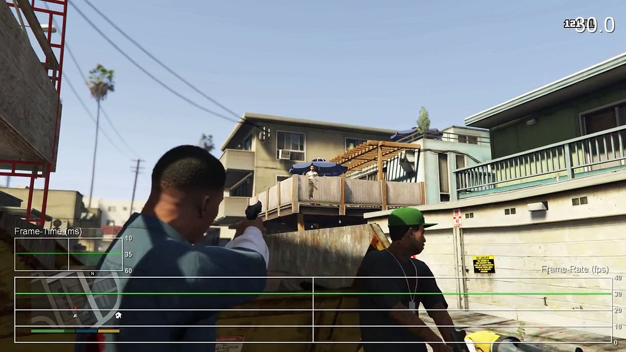 Grand Theft Auto 5: Xbox One Frame-Rate Test