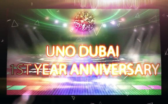 UNO Dubai 1st Year Anniversary, JW Marriott Marquis Hotel, September 12 2014