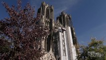 Cathédrale de Reims. Restauration de la grande rose. Episode 2 « La restauration de la statuaire »