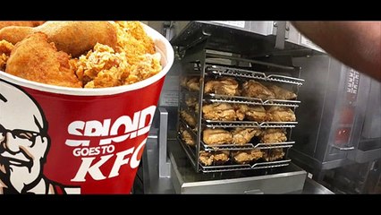 Voilà comment KFC fait réellement leur poulet frit , du début à la fin