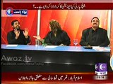 Intense Fight Between PTIs Fayyaz-ul-Hassan Chohan and PPPs Nargis Faiz Malik in a Live Show