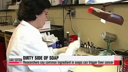 Ingredient found in liquid handwash could trigger liver cancer