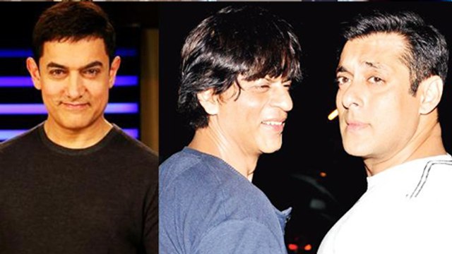 Salman Khan Shahrukh Khan Aamir Khan Party At Arpita Khan's Wedding Celebrations