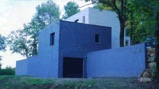 Maison moderne contemporaine dans le Sud de la France