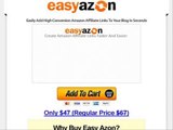 Easy Azon - Amazon Wordpress Plugin.