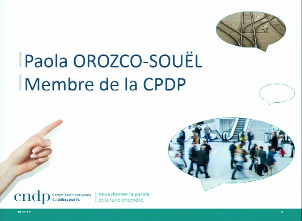 lnobpl/181114/ Présentation du débat, Paola Orozco Souel, membre de la commission particulière