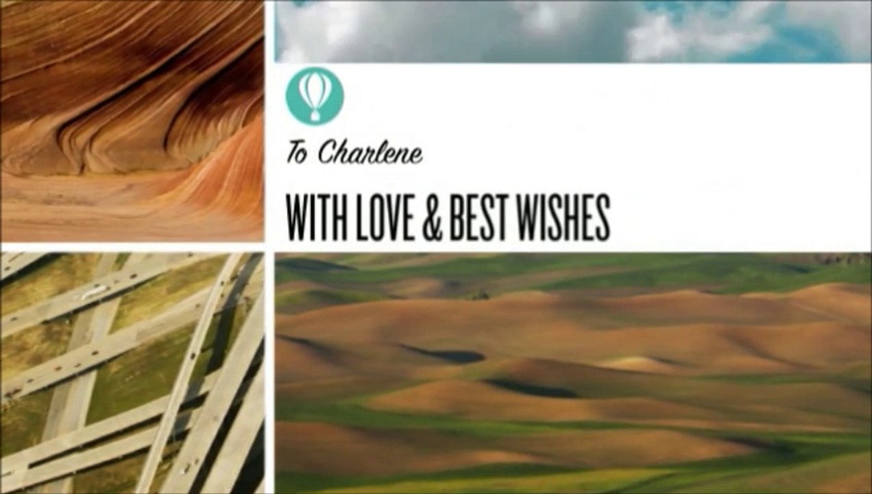 For Charlene! With Love & Best Wishes!