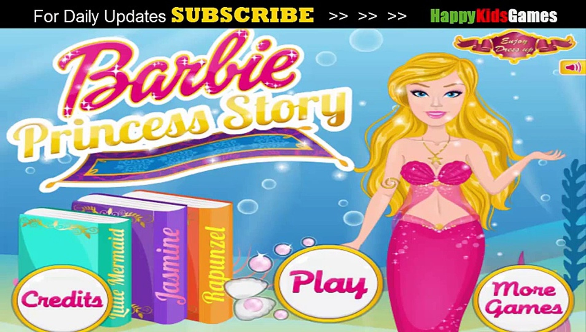 barbie games story