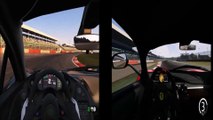 McLaren P1 and Ferrari LaFerrari, Silverstone Circuit, Project CARS and Assetto Corsa, Side By Side Onboard, HD