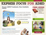 What is EXPRESS FOCUS For ADHD