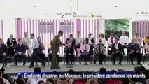 Etudiants disparus: le président condmane les manifestations