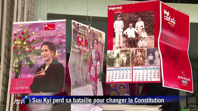 Birmanie: Suu Kyi perd sa bataille pour changer la Constitution