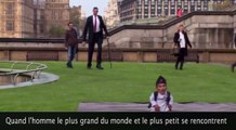 Quand l'homme le plus grand et l'homme le plus petit du monde se rencontrent...