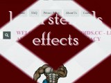 legal steroids effects
