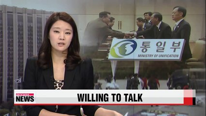 S. Korea says it's willing to hold high-level talks if N. Korea shows sincerity