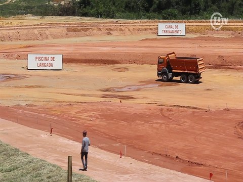 Veja como estão as obras do Parque de Canoagem Slalom dos Jogos Olímpicos