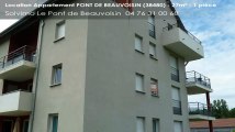 A louer - appartement - PONT DE BEAUVOISIN (38480) - 1 pièce - 27m²