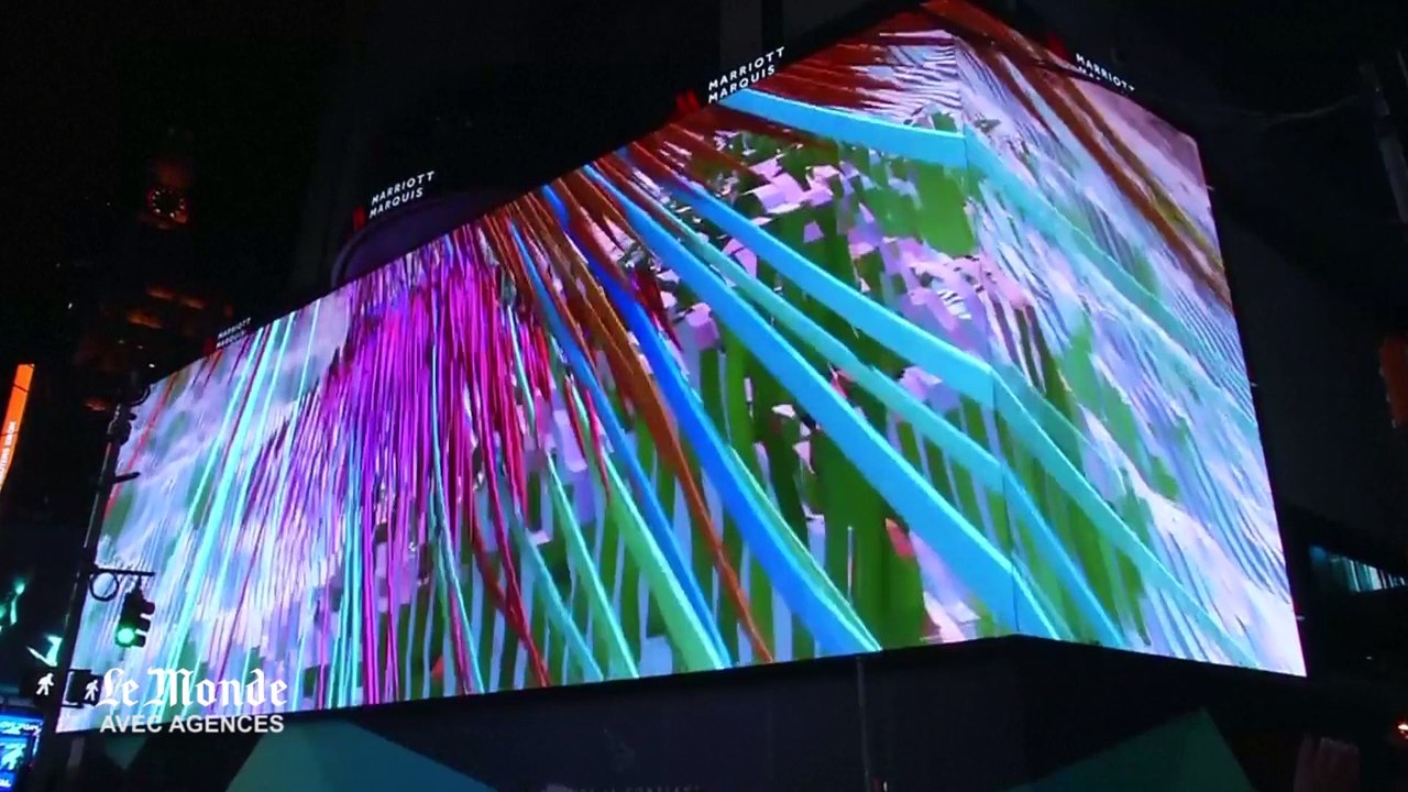 New York : le plus grand écran haute définition du monde est sur Times Square