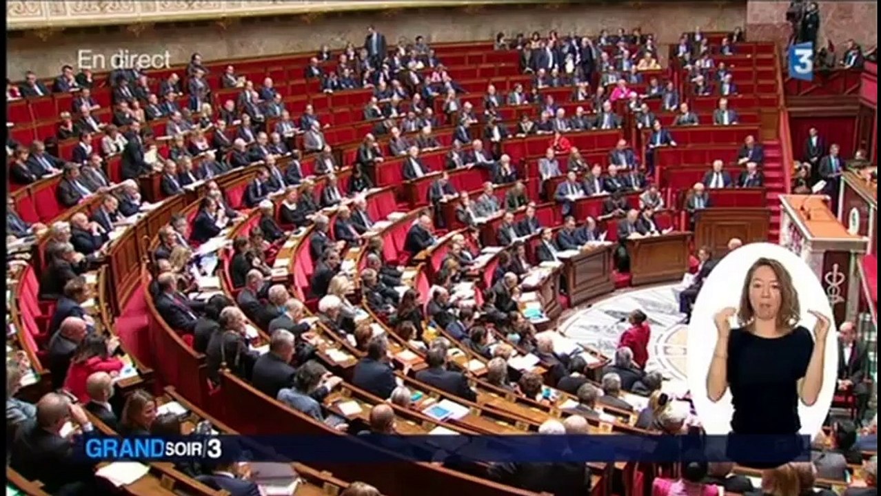 Suppression des retraites chapeau : ITW de Sébastien Crozier - Soir 3, 18-11-2014