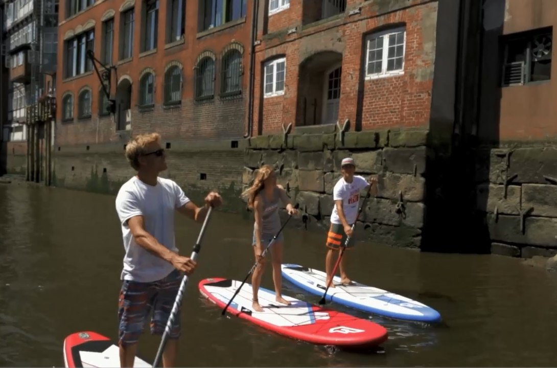 Fanatic AirFly SUP Hamburg VM - Nautic Video Awards 2014