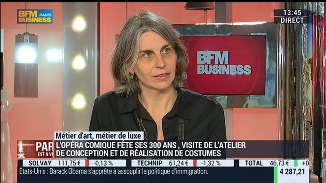 Métiers d'art, Métiers de luxe: Chef-costumière, Christelle Morin - 19/11