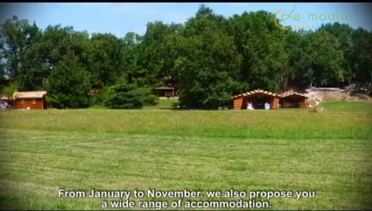 Présentation générale du Camping Sites & Paysages Le Moulin