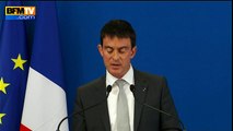 Les braquages et cambriolages sont en baisse, affirme Valls