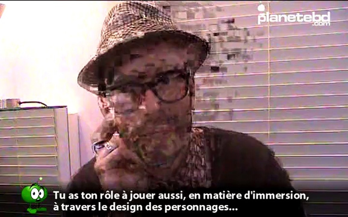 Hervé Tanquerelle en interview pour planetebd.com