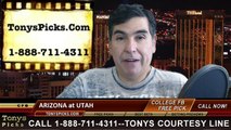 Utah Utes vs. Arizona Wildcats Free Pick Prediction NCAA College Football Odds Preview 11-22-2014