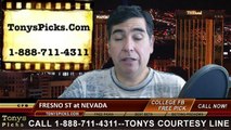 Nevada Wolf Pack vs. Fresno St Bulldogs Free Pick Prediction NCAA College Football Odds Preview 11-22-2014