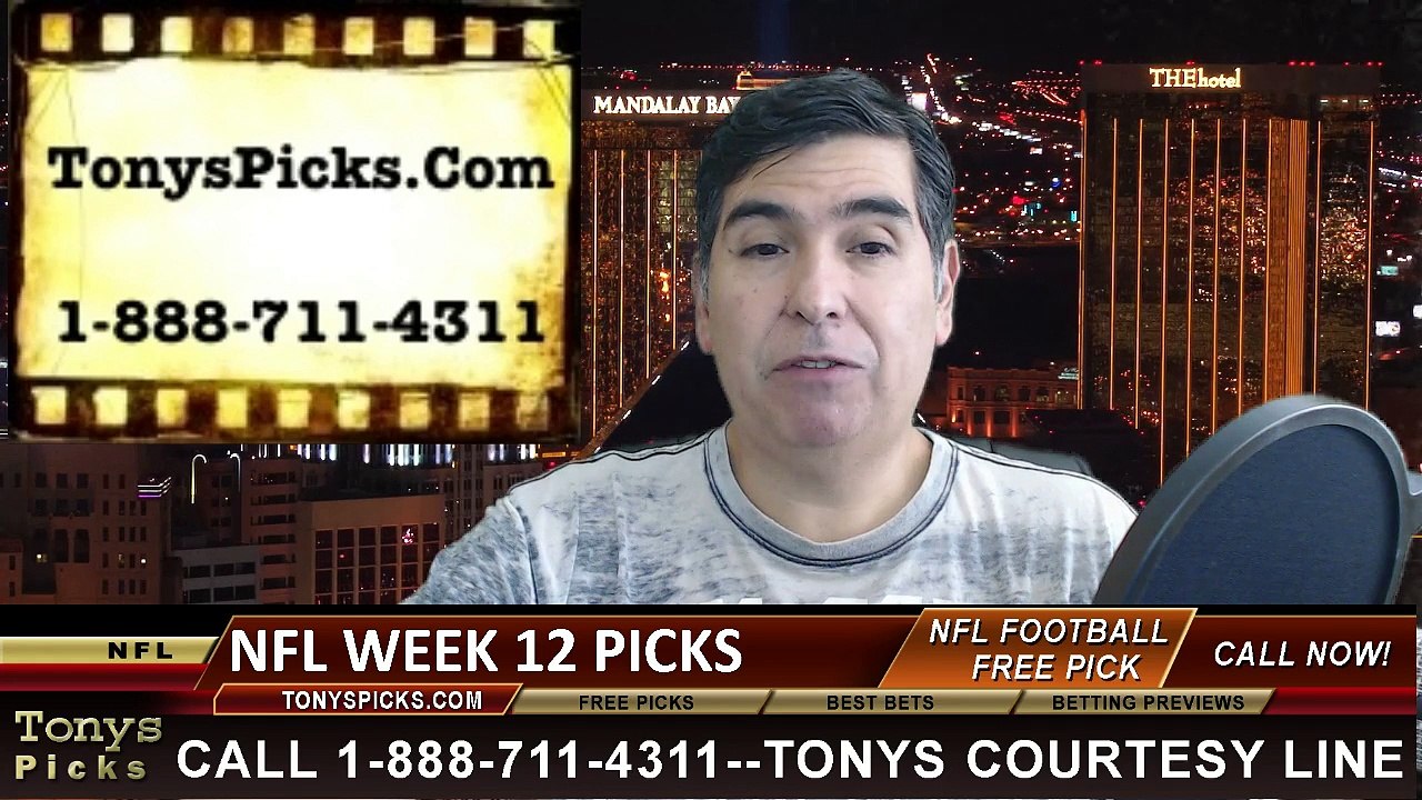 Week 12 NFL Free Picks Betting Predictions Odds...