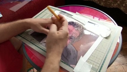 Dessin : Portraits au cannabis