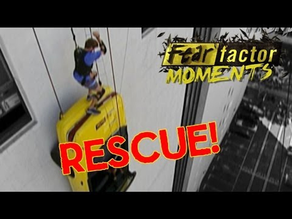 Fear Factor Moments | Car Drop Rescue