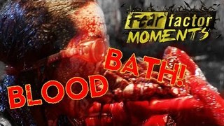 Fear Factor Moments | Cow Heart Blood Bath