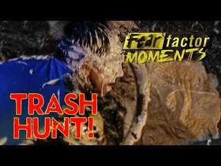 Fear Factor Moments | Trashcan Scavenger Hunt