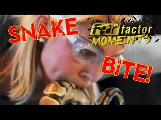 Fear Factor Moments | Snake Mouth Snatch