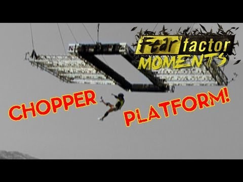Fear Factor Moments | Heli Platform Jump