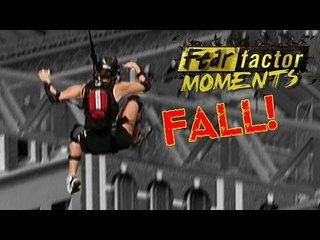 Fear Factor Moments | Falling Beam Walk