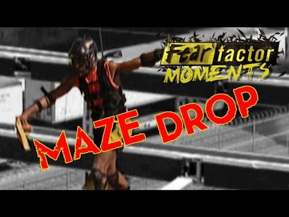 Fear Factor Moments - Falling Beam Maze