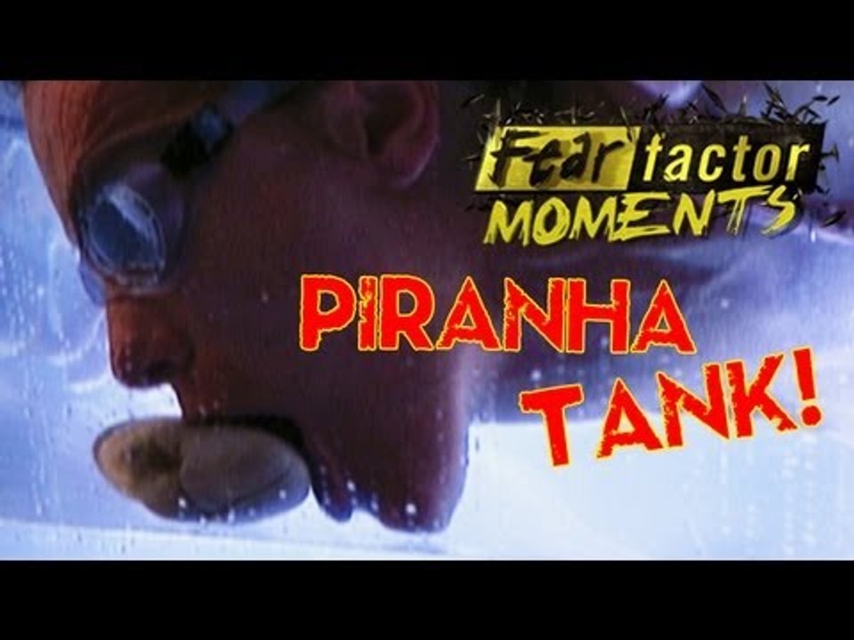 Fear Factor Moments | Feeding Frenzy with Piranhas